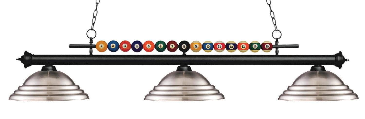 Z-LITE, SHARK 3 LIGHT BILLIARD, LINEAR LIGHT