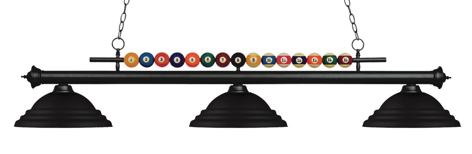 Z-LITE, SHARK 3 LIGHT BILLIARD, LINEAR LIGHT