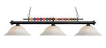 Z-LITE, SHARK 3 LIGHT BILLIARD, LINEAR LIGHT