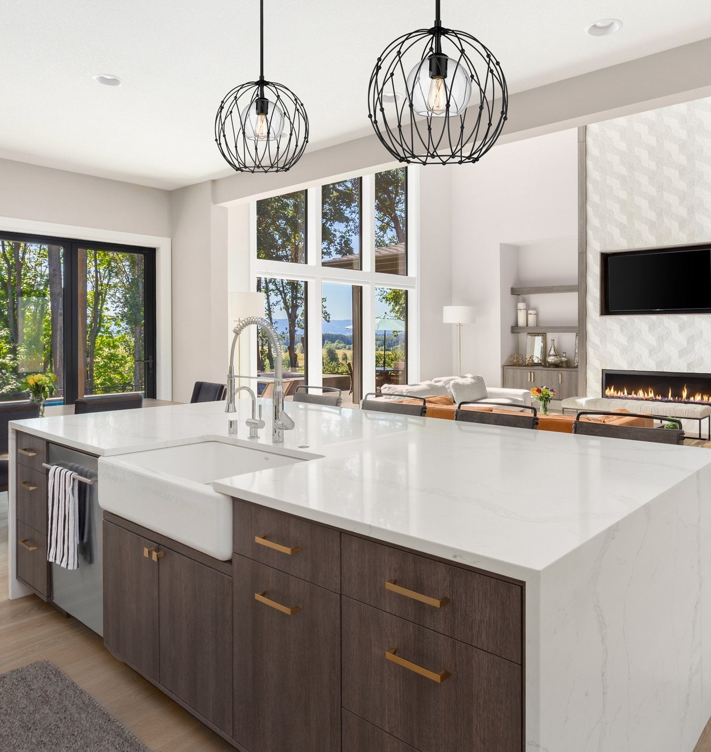 Z-LITE, ELLE PENDANT, PENDANT LIGHT