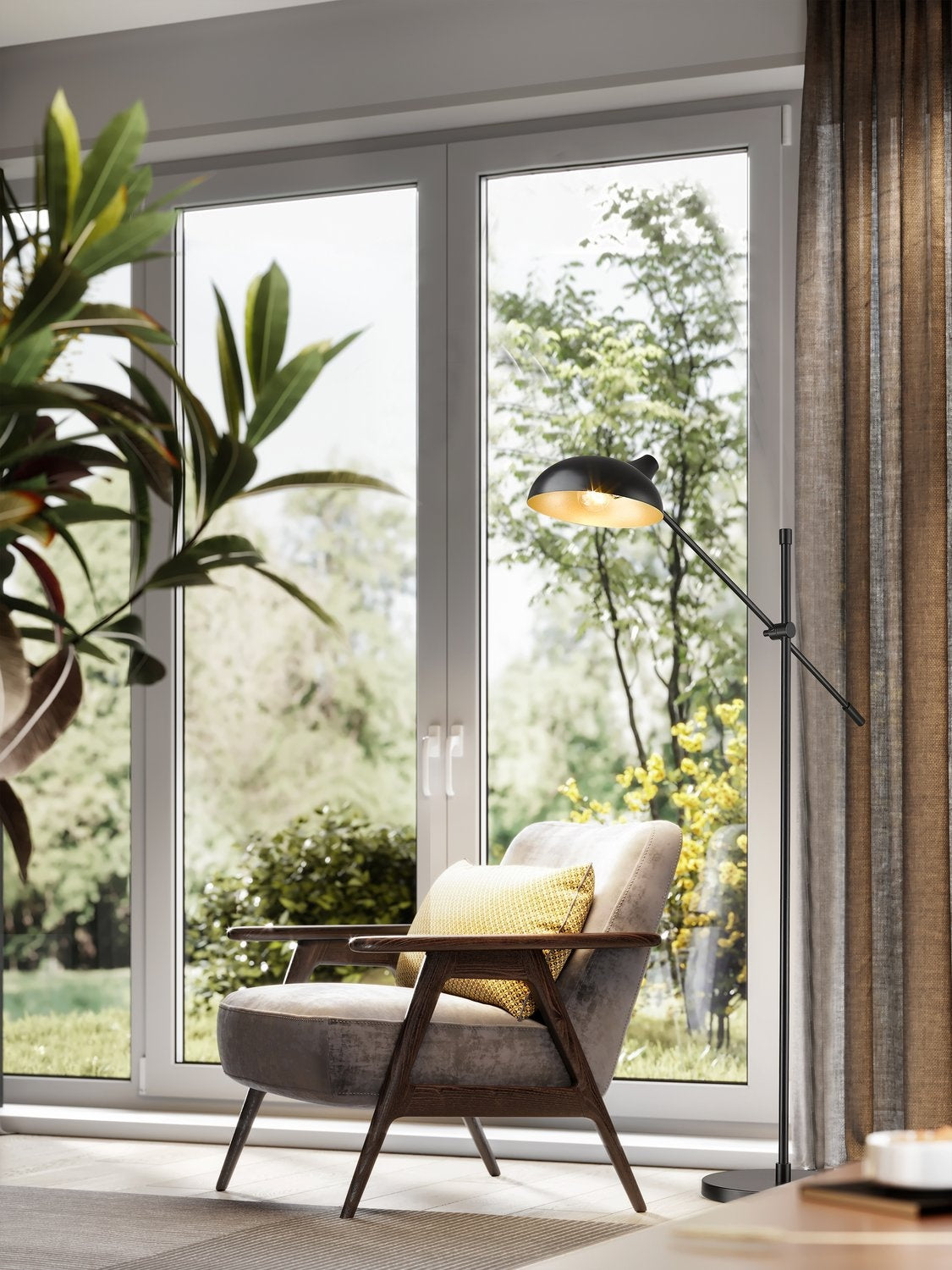 Z-LITE, BELLAMY FLOOR LAMP, FLOOR LAMP