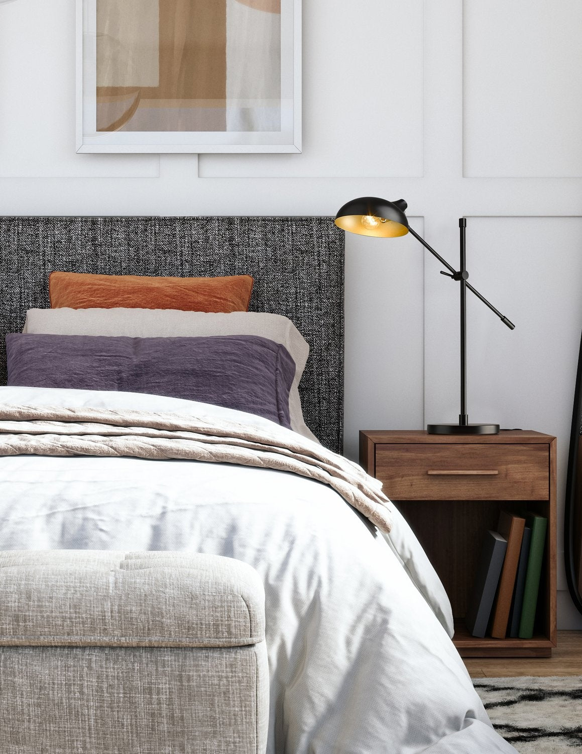 Z-LITE, BELLAMY TABLE LAMP, TABLE LAMPS