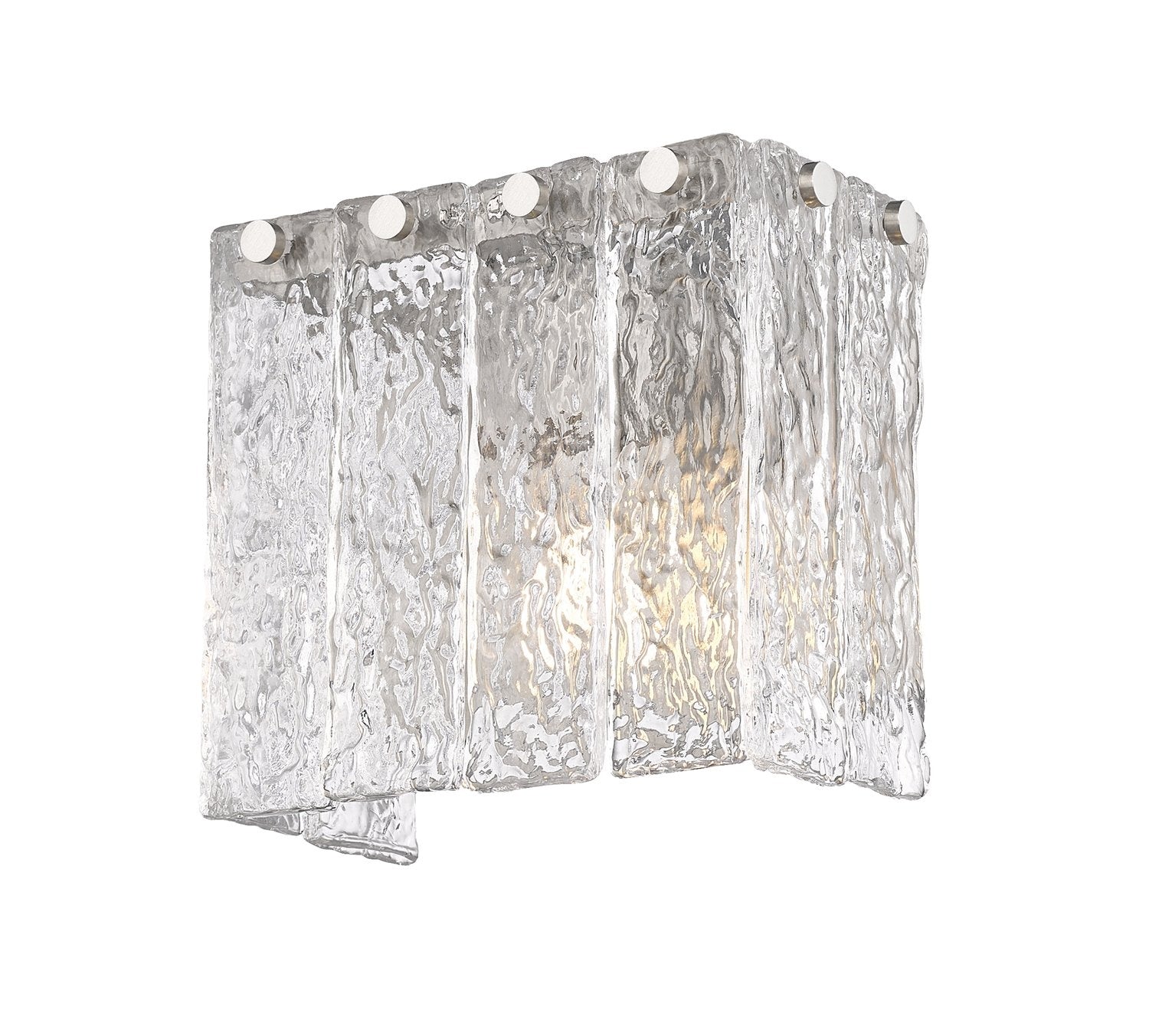 Z-LITE, GLACIER WALL SCONCE, WALL SCONCES