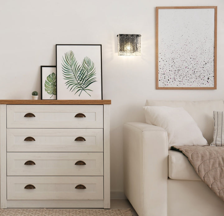 Z-LITE, GLACIER WALL SCONCE, WALL SCONCES