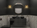 Z-LITE, GLACIER WALL SCONCE, WALL SCONCES