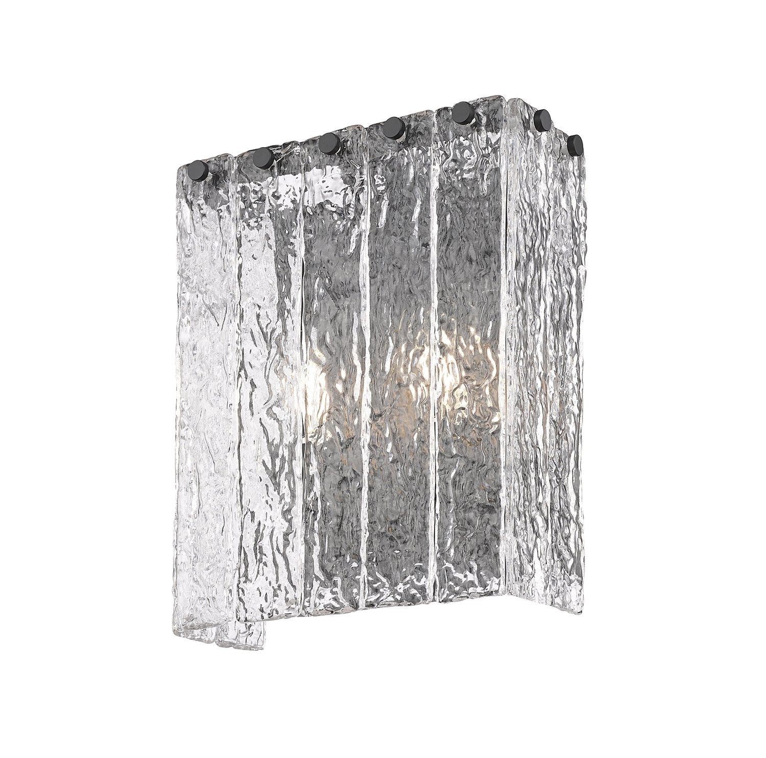 Z-LITE, GLACIER WALL SCONCE, WALL SCONCES