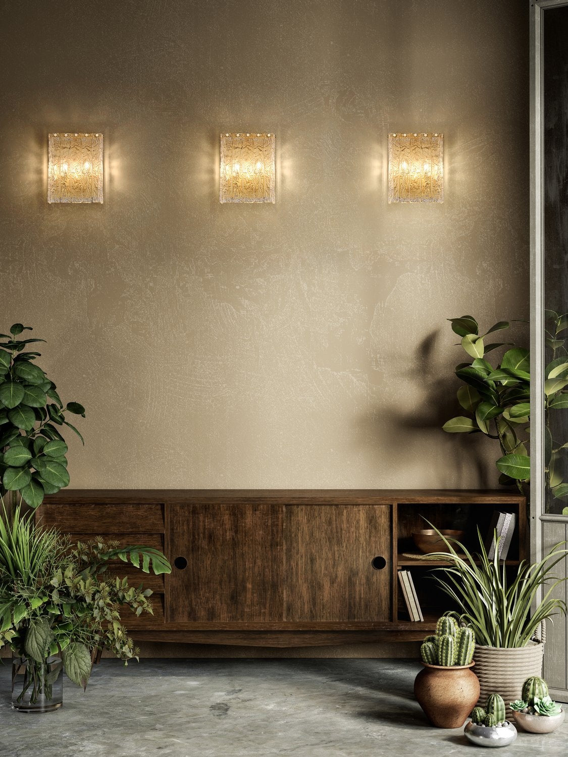 Z-LITE, GLACIER WALL SCONCE, WALL SCONCES