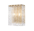 Z-LITE, GLACIER WALL SCONCE, WALL SCONCES