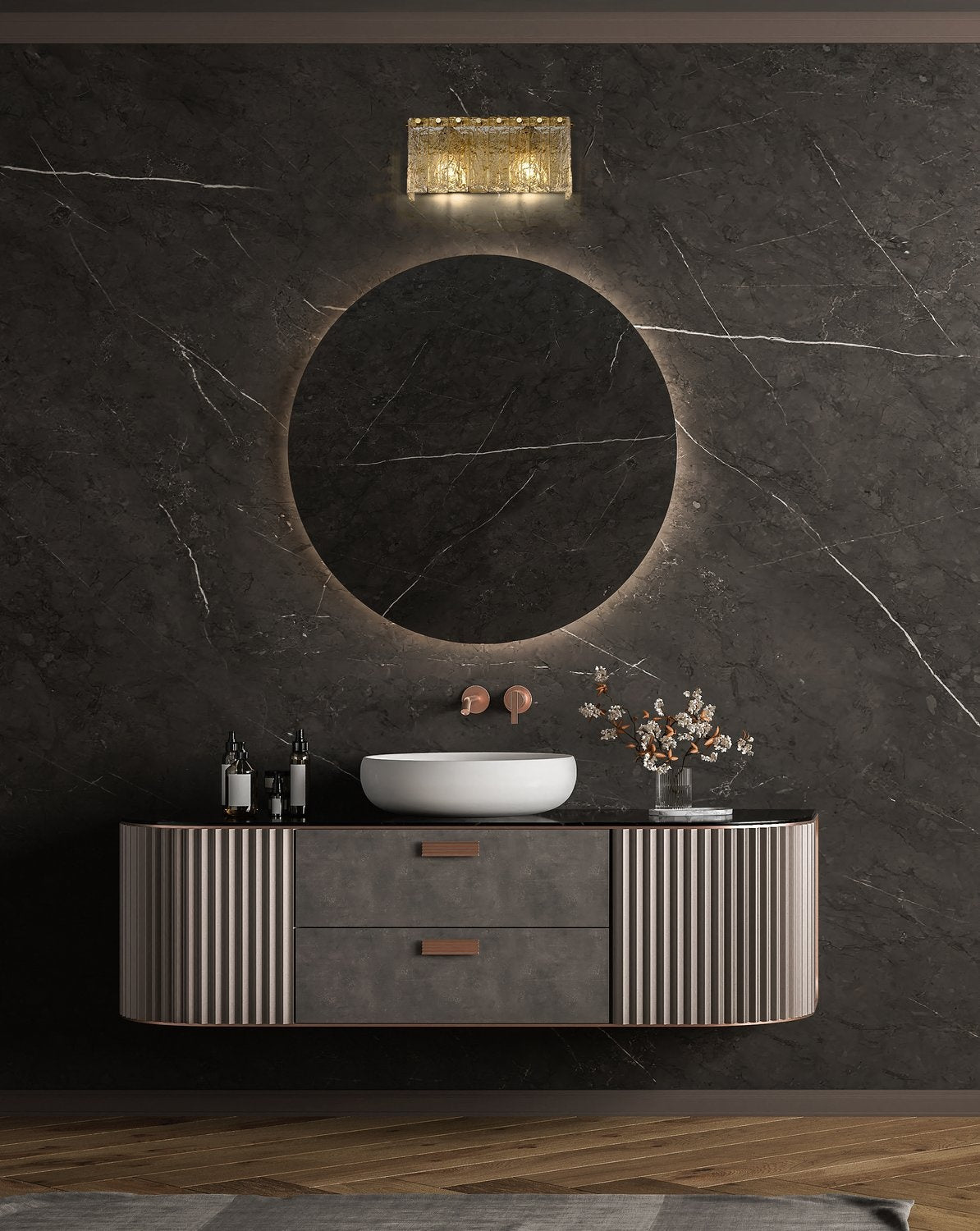Z-LITE, GLACIER VANITY, VANITY LIGHT