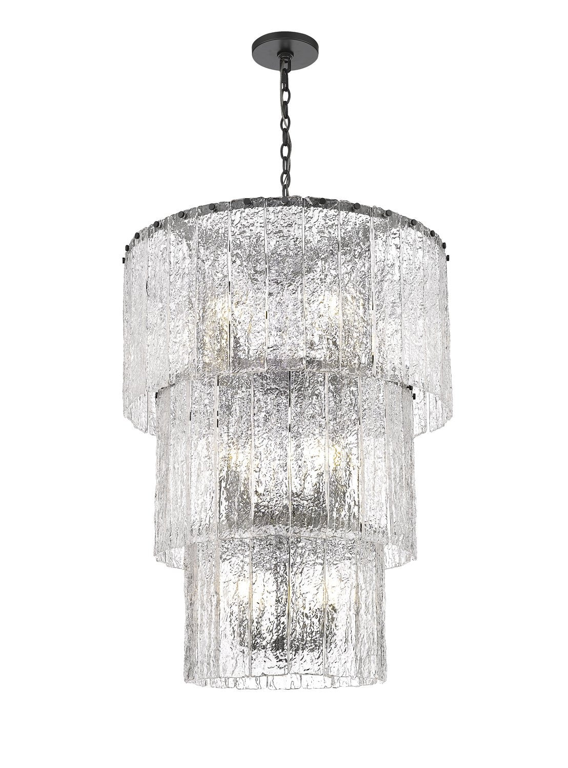 Z-LITE, GLACIER CHANDELIER, CHANDELIER LIGHT