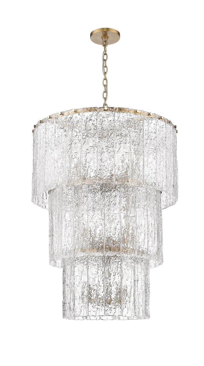 Z-LITE, GLACIER CHANDELIER, CHANDELIER LIGHT