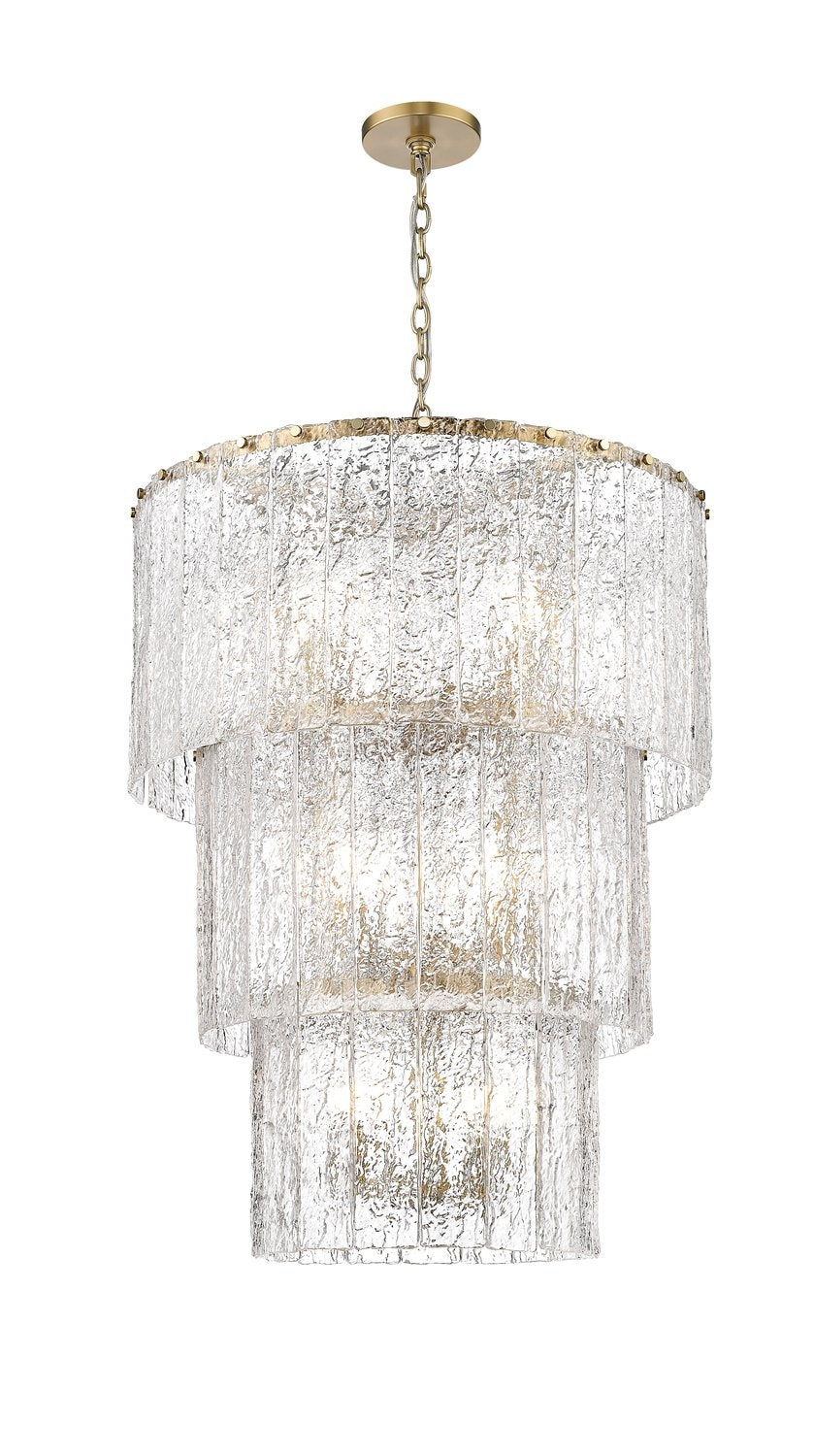 Z-LITE, GLACIER CHANDELIER, CHANDELIER LIGHT