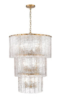 Z-LITE, GLACIER CHANDELIER, CHANDELIER LIGHT