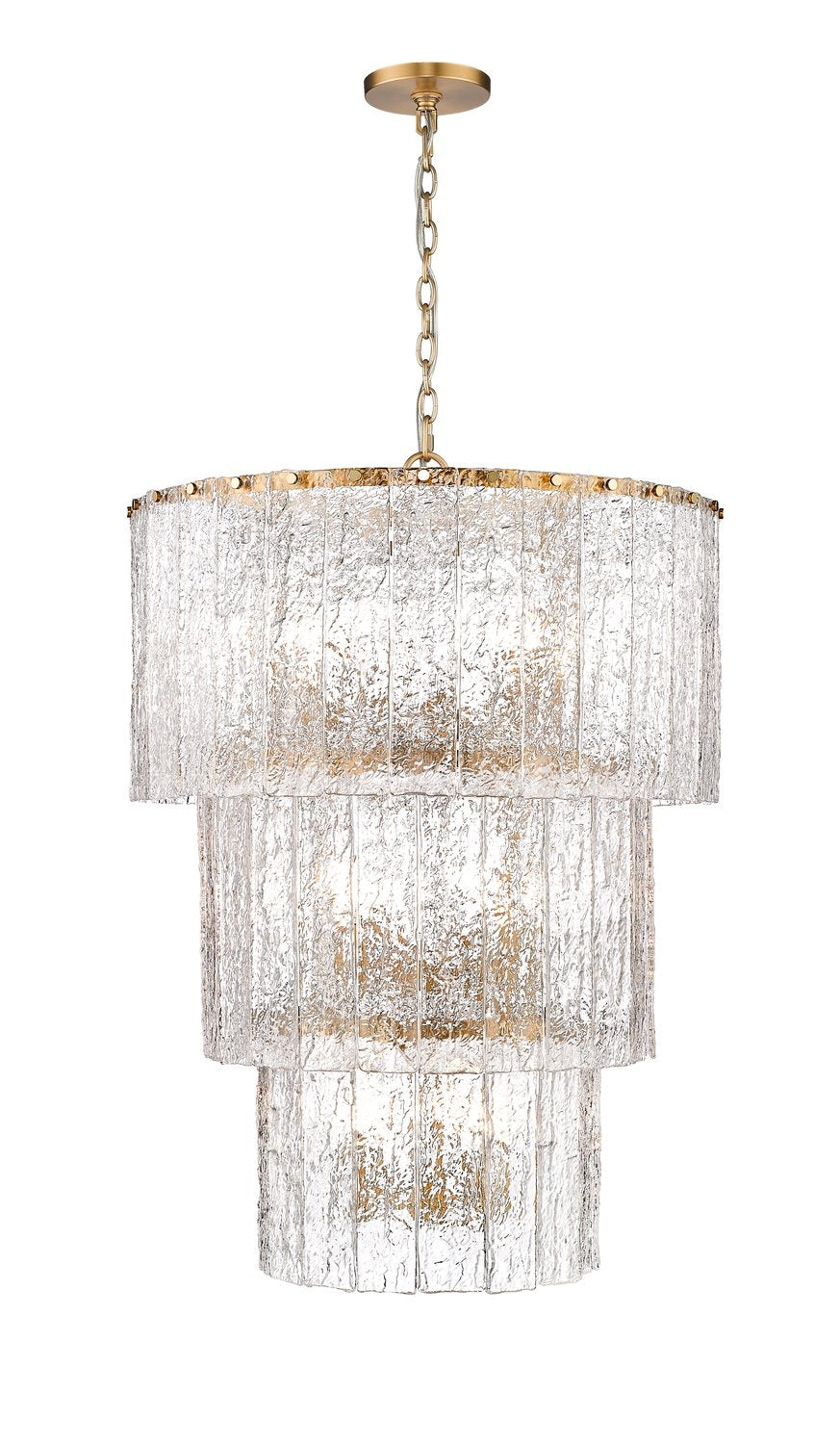Z-LITE, GLACIER CHANDELIER, CHANDELIER LIGHT