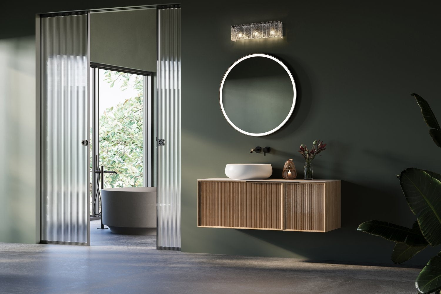 Z-LITE, GLACIER VANITY, VANITY LIGHT