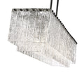 Z-LITE, GLACIER LINEAR CHANDELIER, LINEAR LIGHT FIXTURE