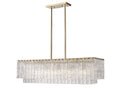Z-LITE, GLACIER LINEAR CHANDELIER, LINEAR LIGHT