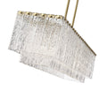 Z-LITE, GLACIER LINEAR CHANDELIER, LINEAR LIGHT