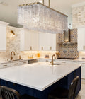 Z-LITE, GLACIER LINEAR CHANDELIER, LINEAR LIGHT