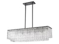 Z-LITE, GLACIER LINEAR CHANDELIER, LINEAR LIGHT