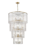 Z-LITE, GLACIER CHANDELIER, CHANDELIER LIGHT