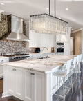 Z-LITE, GLACIER LINEAR CHANDELIER, LINEAR LIGHT