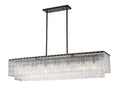 Z-LITE, GLACIER LINEAR CHANDELIER, LINEAR LIGHT FIXTURE