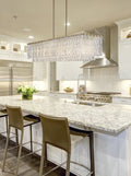 Z-LITE, GLACIER LINEAR CHANDELIER, LINEAR LIGHT