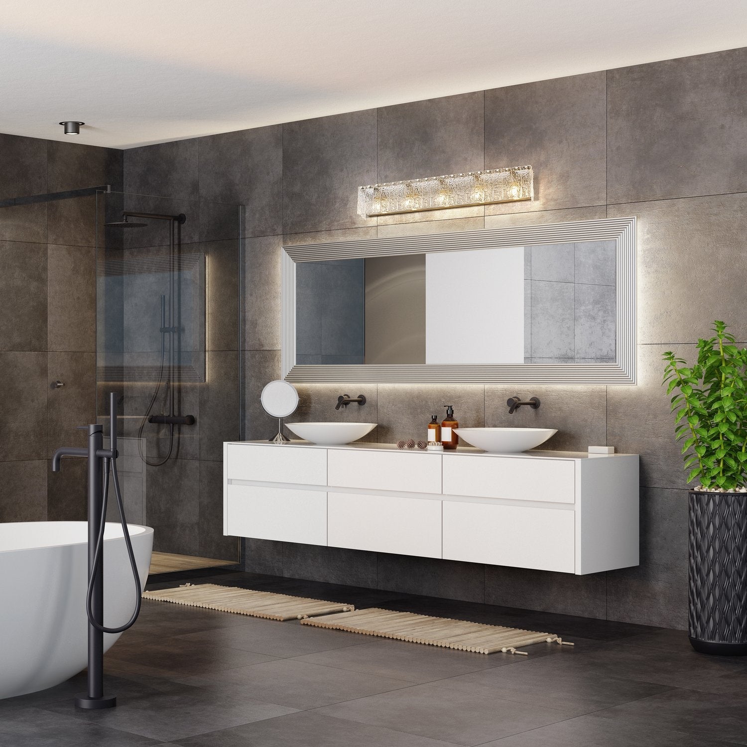 Z-LITE, GLACIER VANITY, VANITY LIGHT