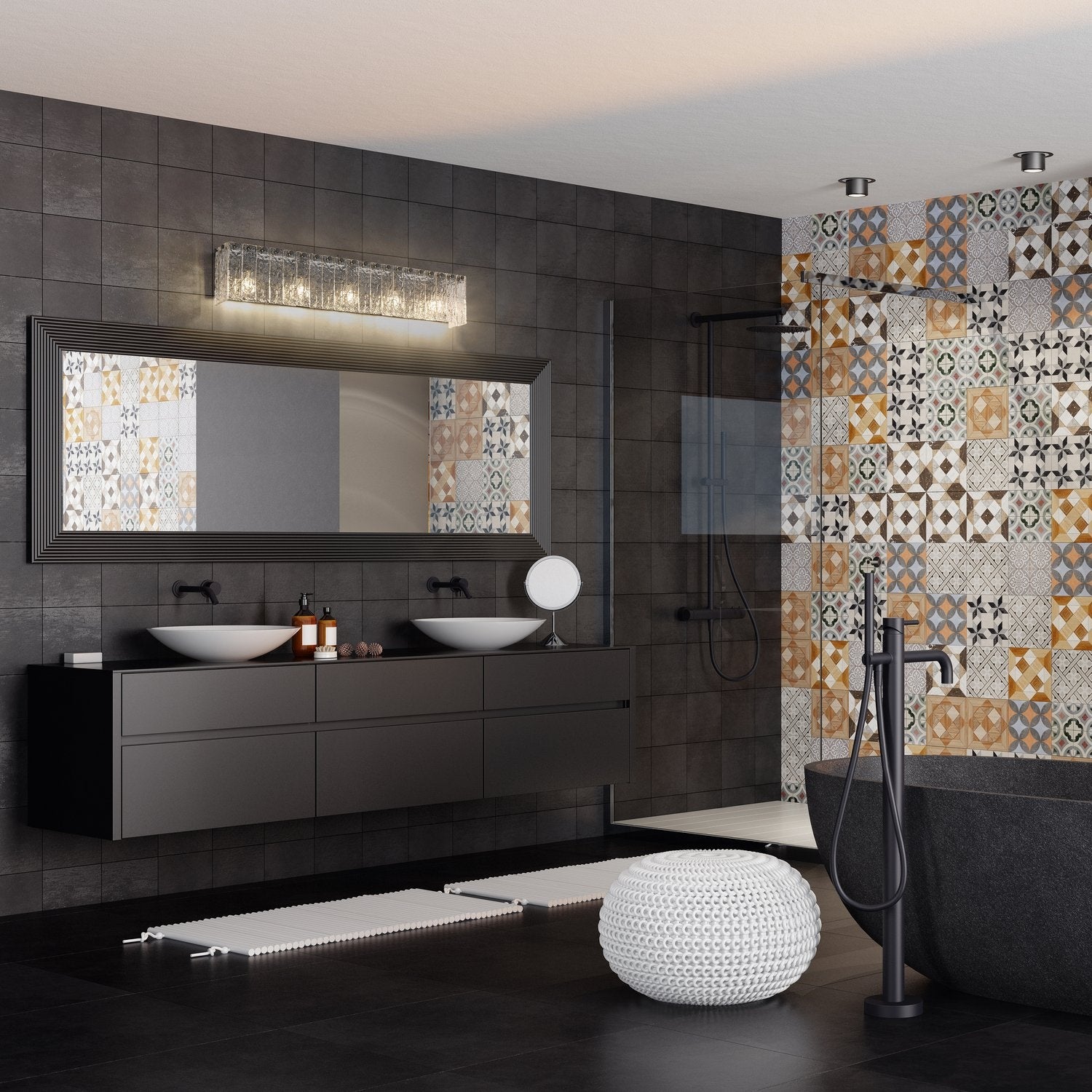 Z-LITE, GLACIER VANITY, VANITY LIGHT