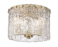 Z-LITE, GLACIER FLUSH MOUNT, FLUSH MOUNT CEILING LIGHTS
