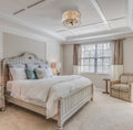 Z-LITE, GLACIER FLUSH MOUNT, FLUSH MOUNT CEILING LIGHTS