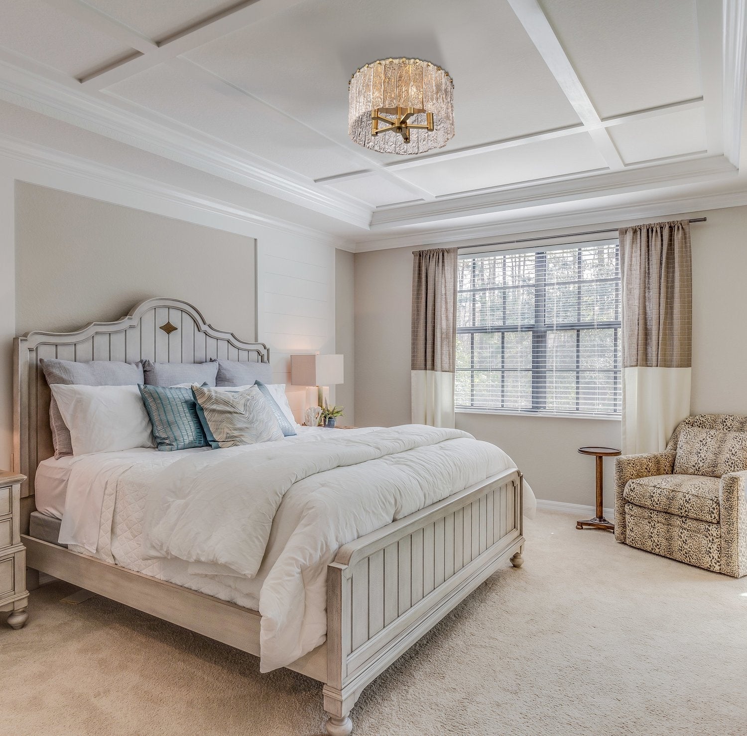 Z-LITE, GLACIER FLUSH MOUNT, FLUSH MOUNT CEILING LIGHTS
