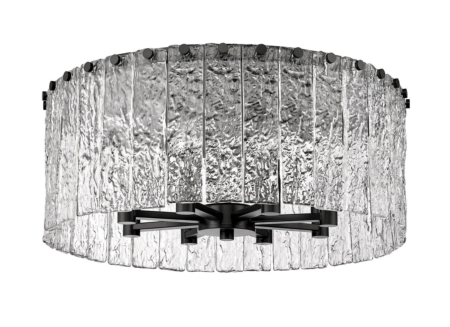 Z-LITE, GLACIER FLUSH MOUNT, FLUSH MOUNT CEILING LIGHTS