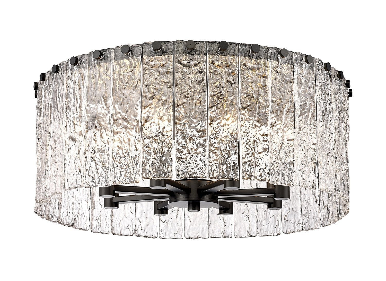 Z-LITE, GLACIER FLUSH MOUNT, FLUSH MOUNT CEILING LIGHTS