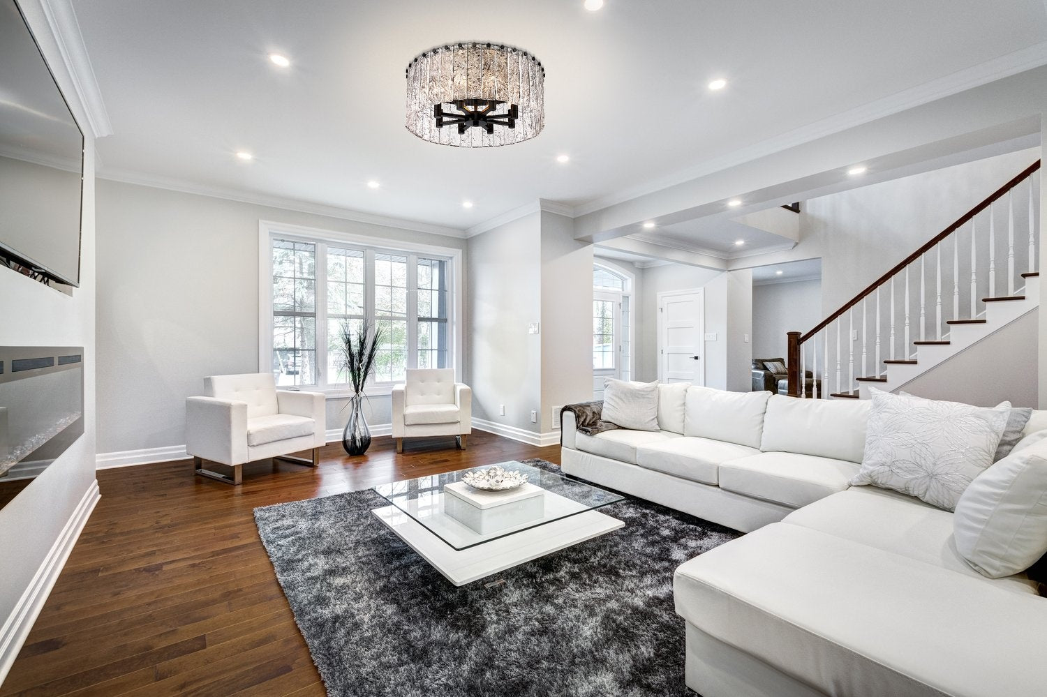 Z-LITE, GLACIER FLUSH MOUNT, FLUSH MOUNT CEILING LIGHTS