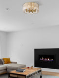 Z-LITE, GLACIER FLUSH MOUNT, FLUSH MOUNT CEILING LIGHTS