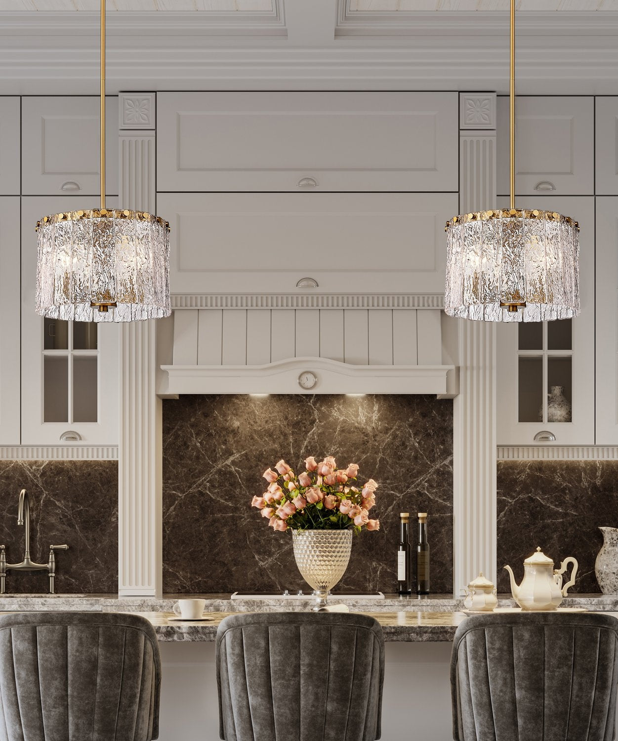 Z-LITE, GLACIER PENDANT, PENDANT LIGHT
