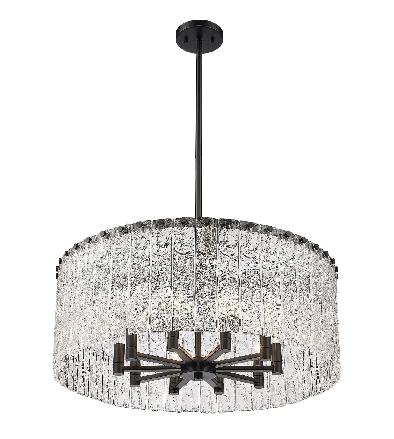 Z-LITE, GLACIER CHANDELIER, CHANDELIER LIGHT