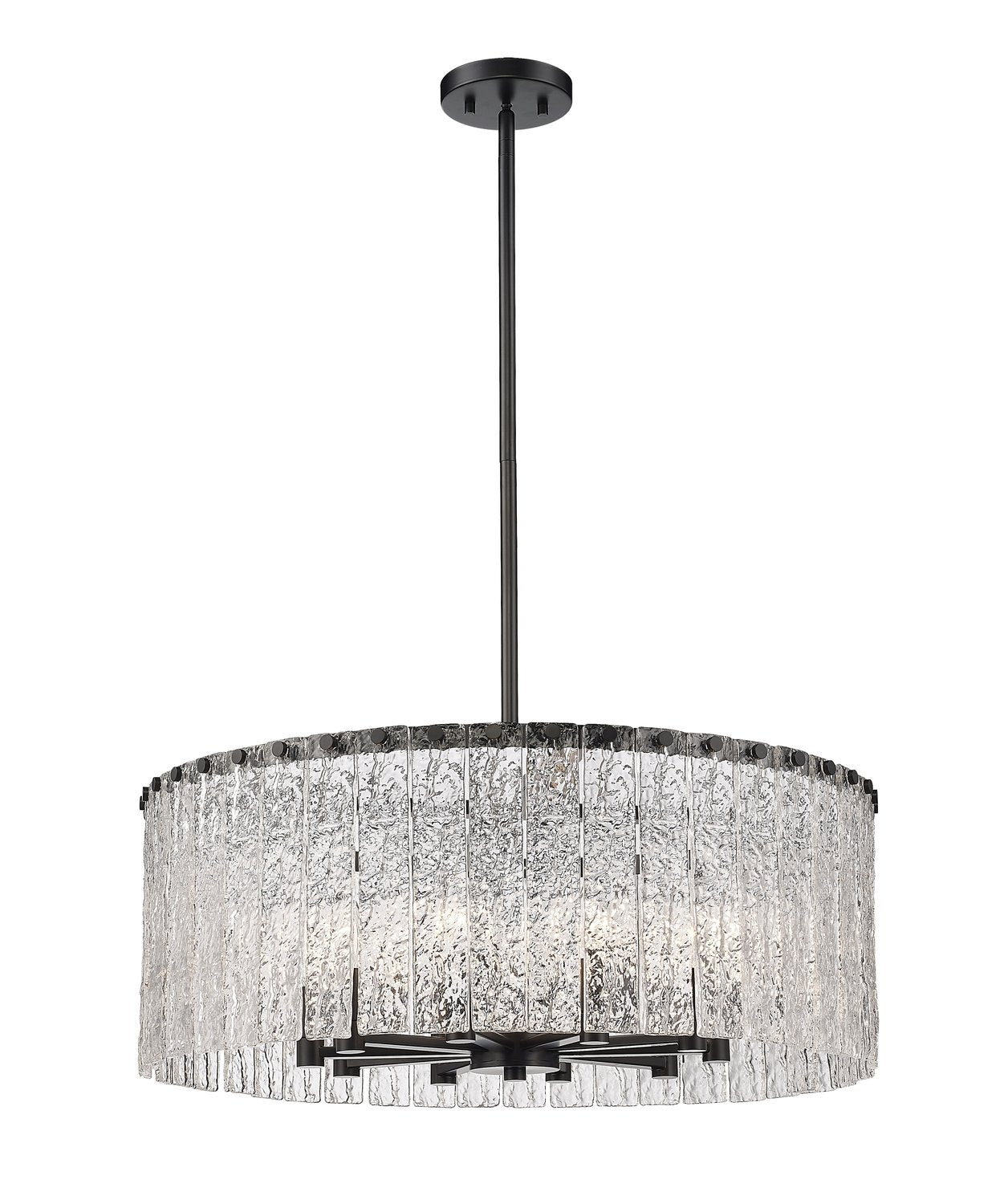 Z-LITE, GLACIER CHANDELIER, CHANDELIER LIGHT