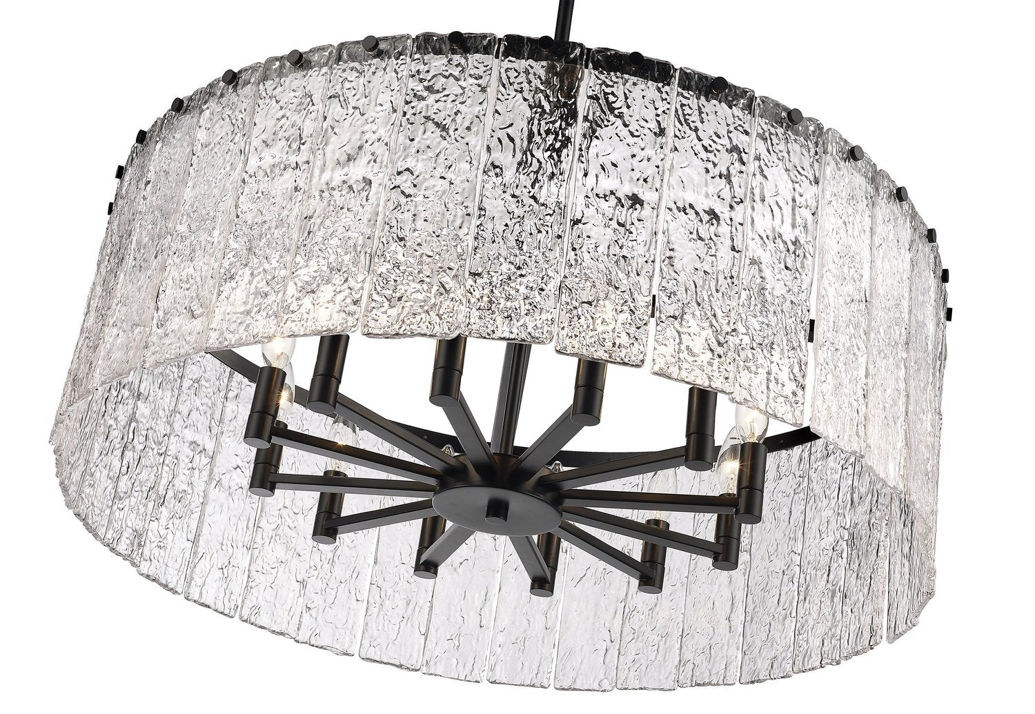 Z-LITE, GLACIER CHANDELIER, CHANDELIER LIGHT
