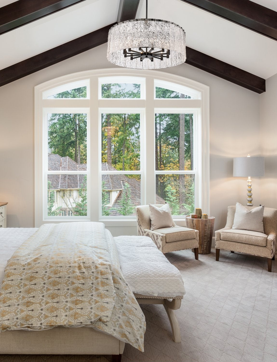 Z-LITE, GLACIER CHANDELIER, CHANDELIER LIGHT