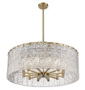 Z-LITE, GLACIER CHANDELIER, CHANDELIER LIGHT