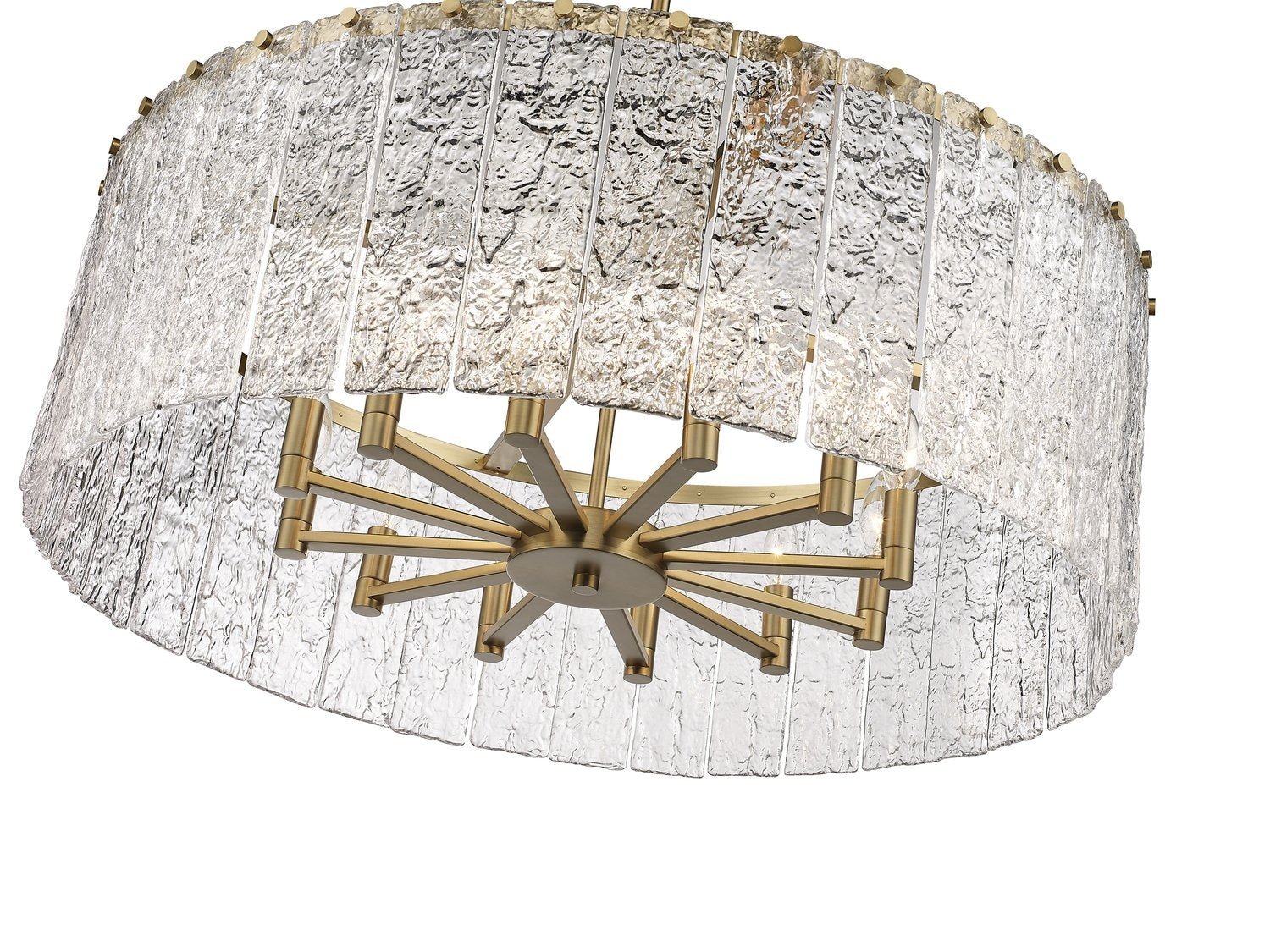 Z-LITE, GLACIER CHANDELIER, CHANDELIER LIGHT