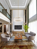 Z-LITE, GLACIER CHANDELIER, CHANDELIER LIGHT