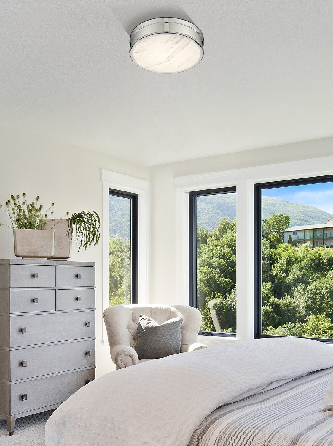 Z-LITE, ANDERS FLUSH MOUNT, FLUSH MOUNT CEILING LIGHTS