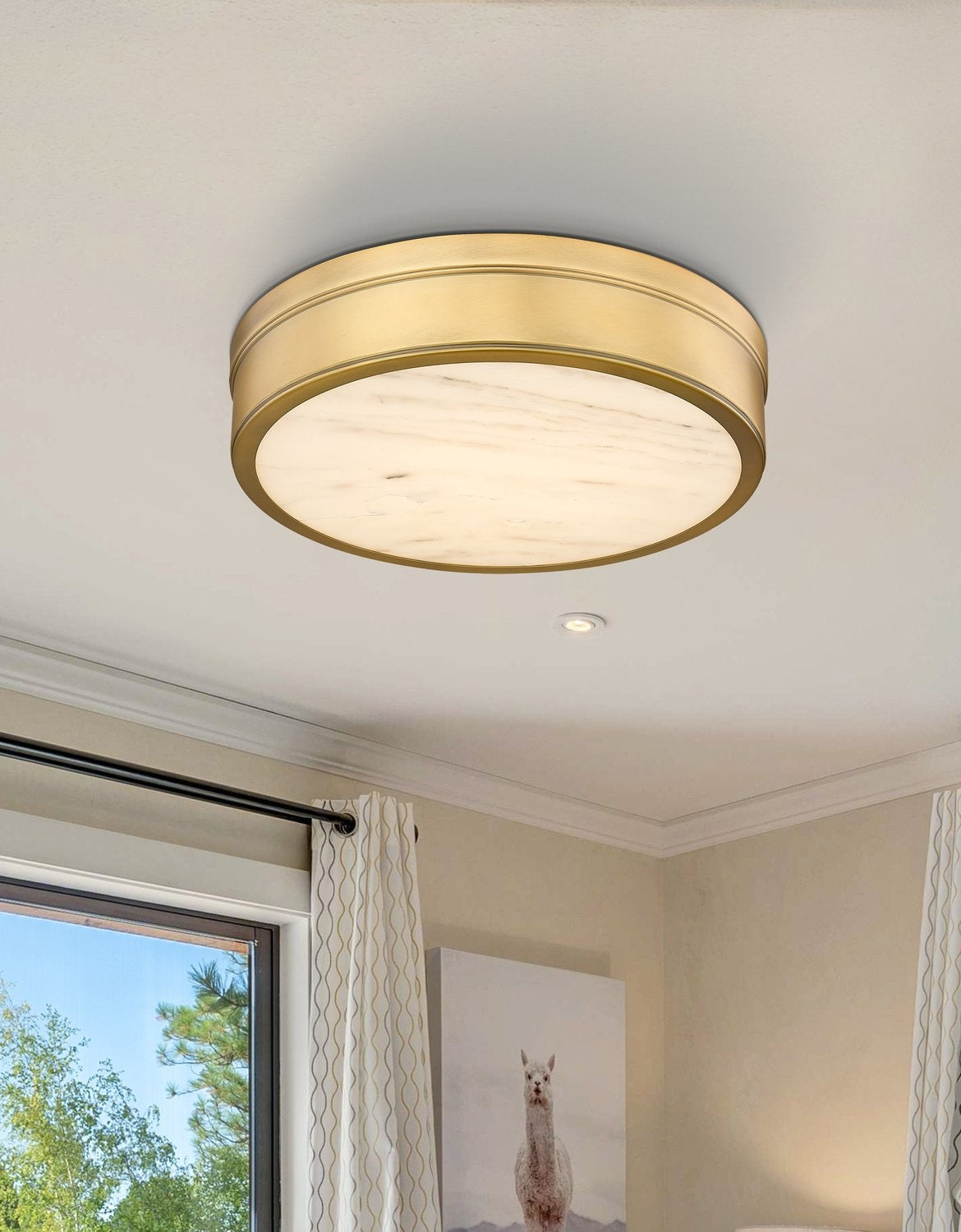 Z-LITE, ANDERS FLUSH MOUNT, FLUSH MOUNT CEILING LIGHTS 