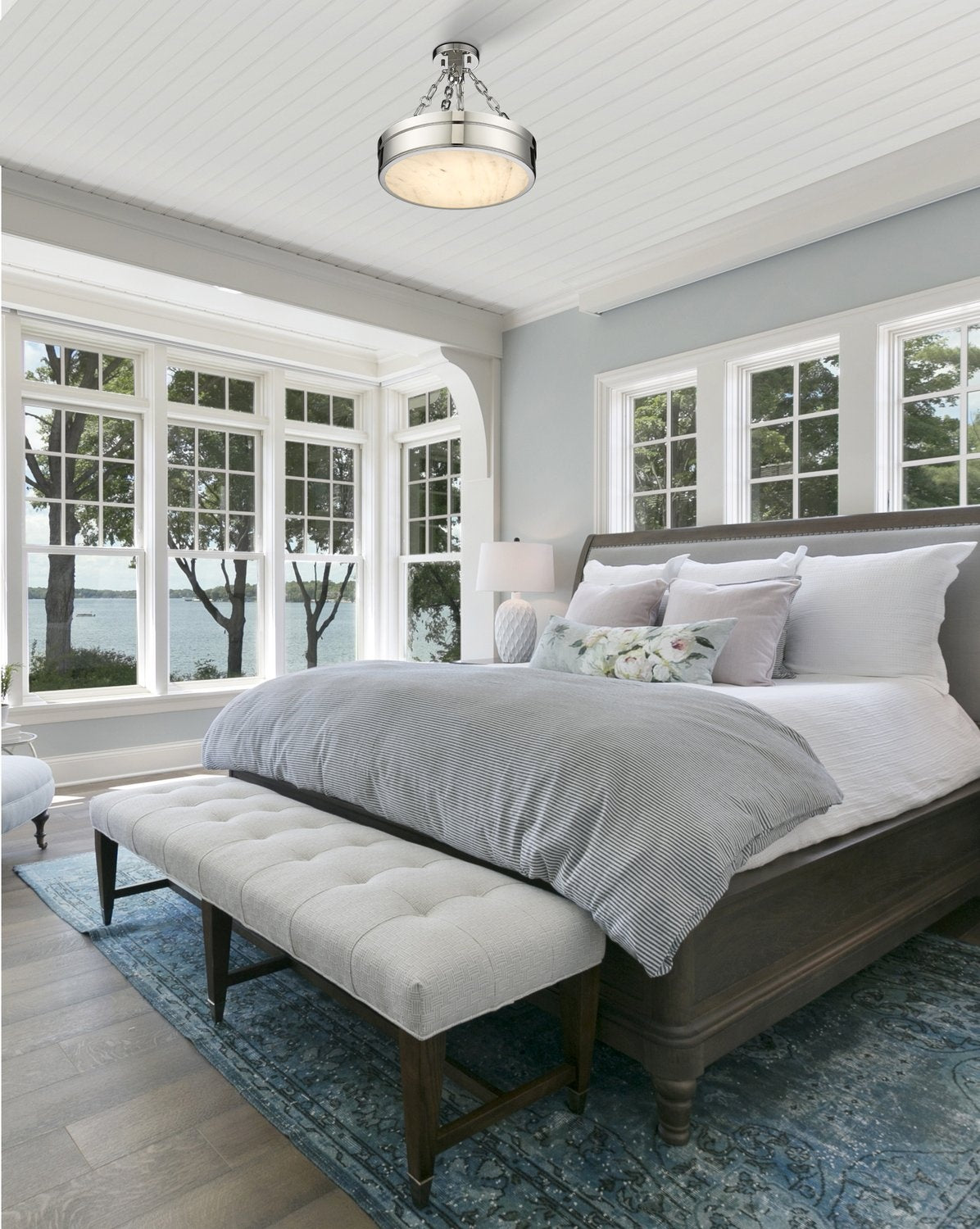 Z-LITE, ANDERS SEMI FLUSH MOUNT, SEMI FLUSH MOUNT LIGHT