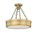Z-LITE, ANDERS SEMI FLUSH MOUNT, SEMI FLUSH MOUNT LIGHT