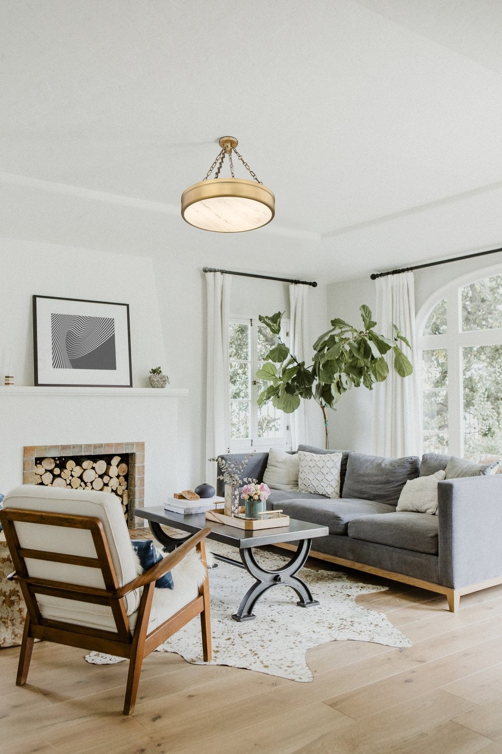 Z-LITE, ANDERS SEMI FLUSH MOUNT, SEMI FLUSH MOUNT LIGHT